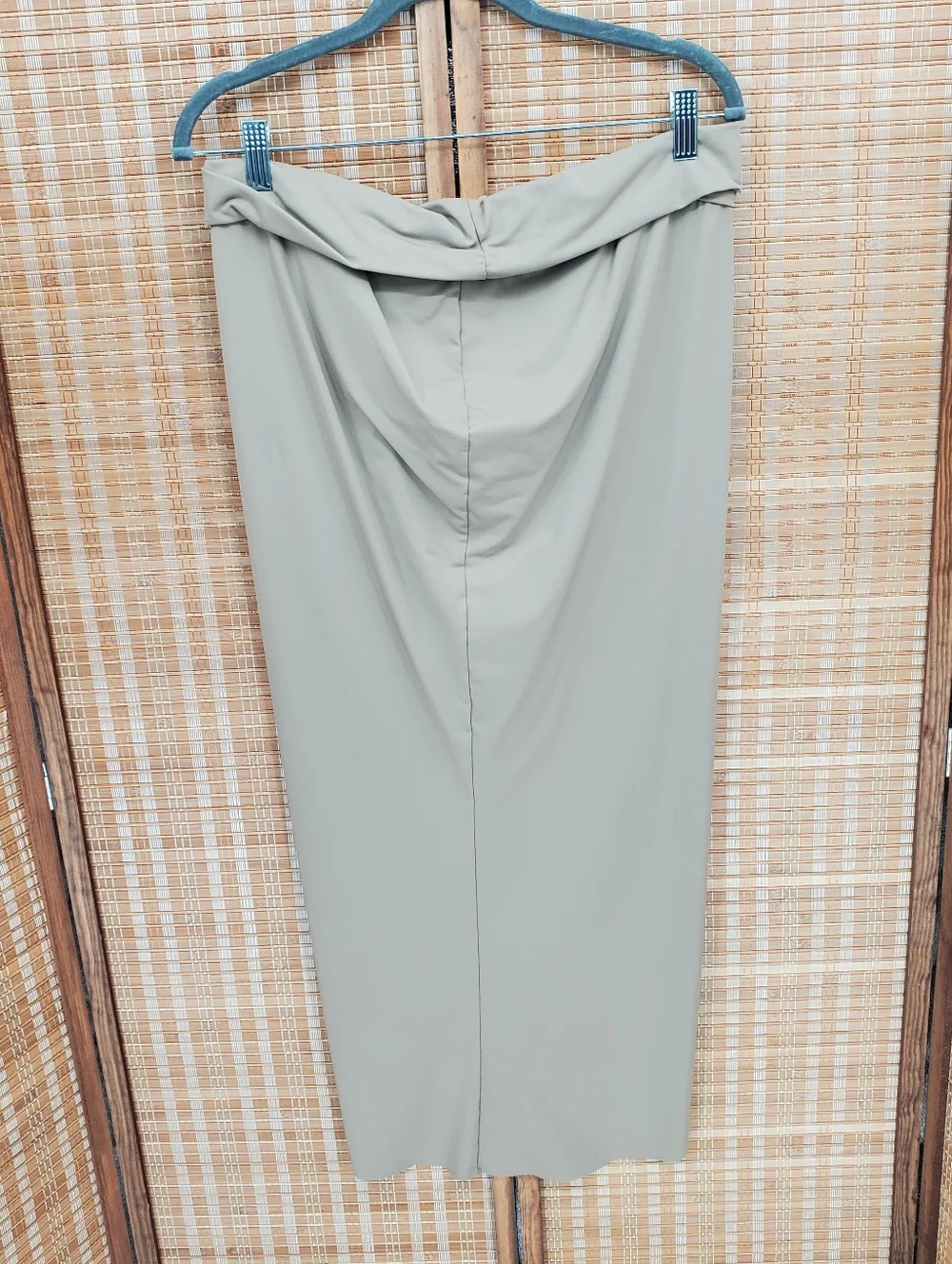 ♤ Skims Sarong Recycled Polyester Swim Skirt Cover Up Size XL Beige